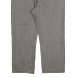 LEVI'S 501XX Mens Jeans Grey Regular Straight Denim Dark W40 L26 Classic Button