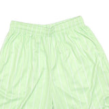 KARL KANI Mens Shorts Green Casual S W26 Athletic Pinstripe