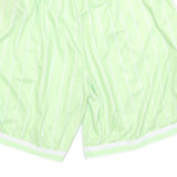 KARL KANI Mens Shorts Green Casual S W26 Athletic Pinstripe