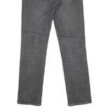 LEVI'S 511 Slim Mens Jeans Black Denim Slim Skinny Cotton Blend W30 L28 Stylish