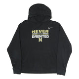 NIKE Mens Black Never Daunted Pullover Hoodie L Cotton Comfort Style