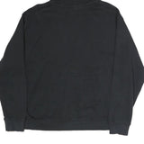 NIKE Mens Black Never Daunted Pullover Hoodie L Cotton Comfort Style