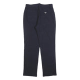 ARMANI JEANS Mens Wool Blend Navy Regular Fit Straight Trousers W30 L31 Stylish