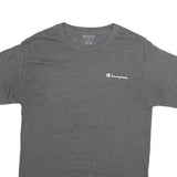 CHAMPION Mens Grey Graphic T-Shirt M Short Sleeve Crew Neck Cotton Casual