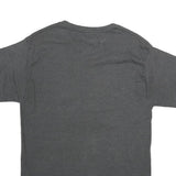 CHAMPION Mens Grey Graphic T-Shirt M Short Sleeve Crew Neck Cotton Casual
