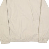 CHAPS RALPH LAUREN Mens Beige Polyester Blend Classic Jacket M Zip Plain