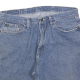 WRANGLER Mens Denim Blue Shorts L W36 Classic Cotton Blend Casual Style