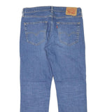LEVI'S Mens Regular Blue Denim Jeans Zip W32 L28 Classic Comfort Everyday Wear