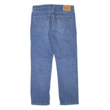 LEVI'S Mens Regular Blue Denim Jeans Zip W32 L28 Classic Comfort Everyday Wear