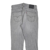LEVI'S 514 BIG E Mens Jeans Grey Classic Straight Denim Raw W33 L30 Vintage