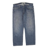 LEVI'S 505 Mens Jeans Blue Regular Straight Denim Medium W38 L30 Classic Fit Zip