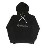 CHAMPION Womens Black Hoodie Fleece ¼ Zip L Warm Comfort Sportswear