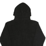 CHAMPION Womens Black Hoodie Fleece ¼ Zip L Warm Comfort Sportswear