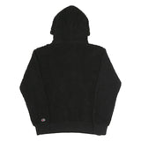 CHAMPION Womens Black Hoodie Fleece ¼ Zip L Warm Comfort Sportswear