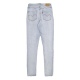 LEVI'S 721 High Rise Skinny Womens Jeans Blue Slim Skinny Denim Light W29 L34