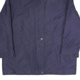 NEWPORT Womens Navy Blue Jacket M Polyester Blend Zip Casual Outerwear