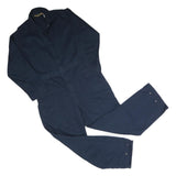 C.E. SCHMIDT WORKWEAR Mens Navy Blue Cotton Blend Dungarees L W40 L30 Workwear