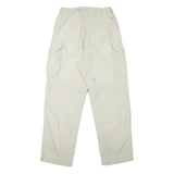 SCHOFFEL Womens Polyester Blend Cream Relaxed Cargo Trousers W28 L28 Outdoor
