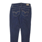 LEVI'S Womens Jeans Blue Slim Skinny Denim W24 L25 Classic Cotton Blend Zip