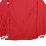 REEBOK Mens Red Wisconsin Crew Neck XL Lightweight Sports Sweatshirt