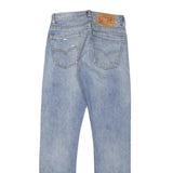 LEVI'S 505 Womens Jeans Blue Slim Straight Denim Medium W25 L27 Stylish