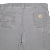 CARHARTT Mens Grey Casual Cotton Blend Relaxed Fit XL W40 Workwear Shorts