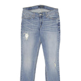 LEVI'S 524 TOO SUPERLOW Womens Jeans Blue Slim Skinny Denim Light W26 L32