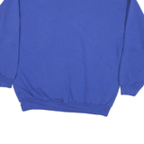 Mens Blue Indianapolis Colts Crew Neck M Cotton Blend Pullover Sweatshirt NFL