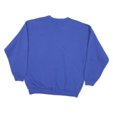 Mens Blue Indianapolis Colts Crew Neck M Cotton Blend Pullover Sweatshirt NFL