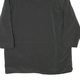 MARCONA Womens Black & Grey Classic Jacket XL Polyester Blend Button Closure