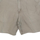 CARHARTT Mens Beige Casual Shorts L W36 Workwear Cotton Blend Durable