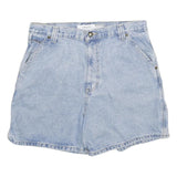 BUGLE BOY Womens Shorts Blue Denim Casual M W32 Carpenter Style Workwear