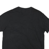 CHAPS Mens Black V-Neck T-Shirt XL Cotton Blend Short Sleeve Pocket Logo