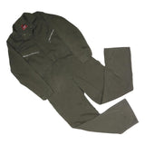 DICKIES Mens Green Cotton Blend Dungarees Regular Fit Twill M W36 L30 Workwear