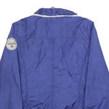 NAPAPIJRI Womens Blue Lightweight Jacket S Polyester Plain Zip Casual Outdoor