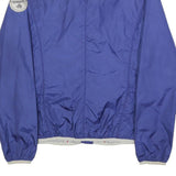 NAPAPIJRI Womens Blue Lightweight Jacket S Polyester Plain Zip Casual Outdoor