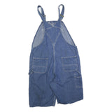 CARHARTT Mens Blue Denim Cotton Blend Dungarees Relaxed XL W40 L11 Workwear