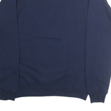 SANTEE Mens Navy Blue US Secret Service Crew Neck L Cotton Blend Sweatshirt