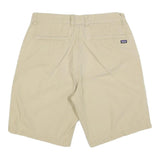 PATAGONIA Mens Shorts Beige Casual Plain M W30 Cotton Blend Comfortable