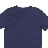 PUMA Mens Blue Graphic T-Shirt M Short Sleeve Crew Neck Logo Print