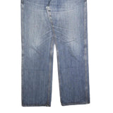 CARHARTT Mens Relaxed Blue Denim Regular Jeans W38 L32 Casual Workwear Zip