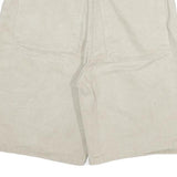 FADED GLORY Mens Shorts Beige Loose Fit L W30 Cotton Blend