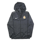 NIKE Mens Black & Gold Young Royal SC Zip Jacket S Polyester Sportswear