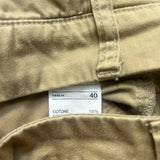 Playlife Trousers - 30W UK 10 Beige Cotton