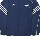 ADIDAS Mens Navy Blue Sports Medicine Zip Jacket XS Polyester Blend Track Top