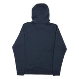 THE NORTH FACE Mens Navy Blue Hoodie S Pullover Logo Front Pocket Comfort Style
