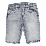CAMP DAVID DENIM Mens Shorts Blue Denim XL W38 Casual Classic Comfort