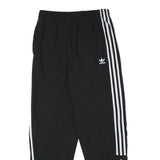 ADIDAS Womens Joggers Black & White Regular Tapered UK 10 W25 L27 Casual Sports