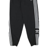 ADIDAS Womens Joggers Black & White Regular Tapered UK 10 W25 L27 Casual Sports