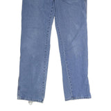 DICKIES Mens Jeans Blue Regular Straight Denim Medium W35 L34 Workwear Button